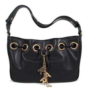 Karl Lagerfeld Paris Desiree Small Leather Hobo Bag